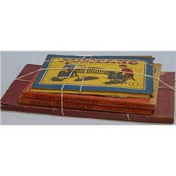 Lot of 4 - Vintage The MECCANO Company of America Const