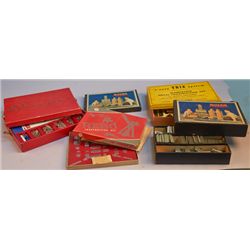 Lot of 5 - Vintage Misc. Construction Building Sets In: