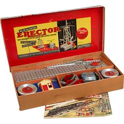 Lot of 3 - Vintage Gilbert Erector Set No. 8101 Basic