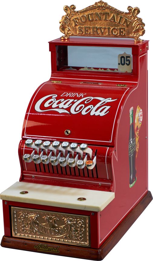 "Drink CocaCola" National Cash Register Model No. 711