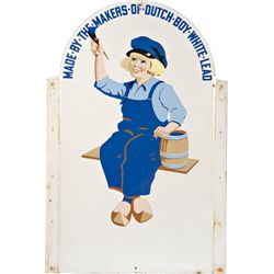 Dutch Boy Paint Porcelain Sign