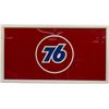 Image 1 : Union 76 Ball Symbol Embossed Tin Sign