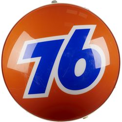 Union 76 Station Light-Up Bubble Face Plastic Sig
