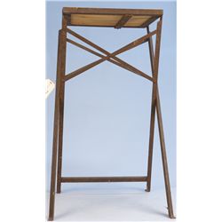 Wood & Metal Slot Machine Stand