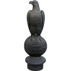 Black Case Eagle on Globe Topper