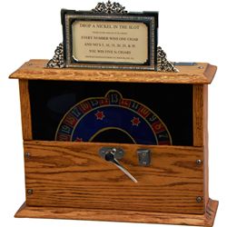 5 Cent Griswold Co. Wheel Of Fortune Trade Stimulator
