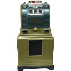 5 & 25 Cent Keeney "Criss Cross" Pyramid Bell Slot