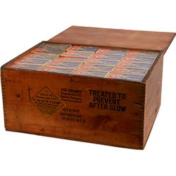 Original Safe Home Match Wooden Match Case