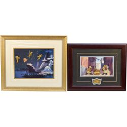 Lot of 2 Disney Pin Sets in Frames: