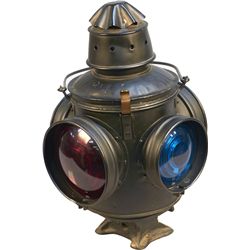 Early Rail Road Lantern w/ Handle