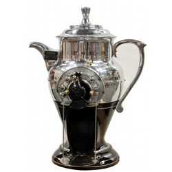 Restored Large Coffee Pot shaped Coffee Grinder