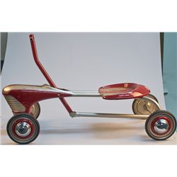 Vintage "Irish Mail Car" Kids Riding Toy c1940s-50s