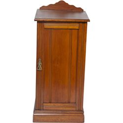Cherry Finish Wood Slot Machine Stand/Cabinet