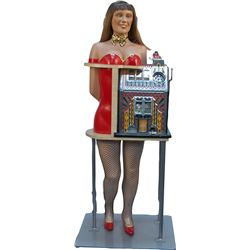 Cocktail Waitress 5 Cent Pace MFG. Comet Fancy Front