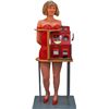 Image 1 : Cocktail Waitress 5 Cent Pace Slot Machine w/ Stand