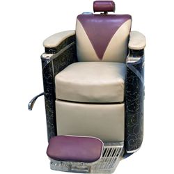 Koken "President" Art Deco Barber Chair