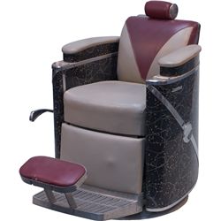 Koken "President" Art Deco Barber Chair