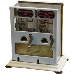 Coin-Op Schermack Duplex Postage Stamp Vending Machine