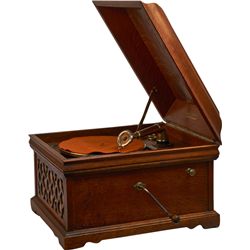 Early Silvertone Tabletop Model Phonograph