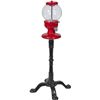 Image 1 : Coin-Op Carousel Red Gumball Vending Machine on Stand