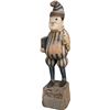 Image 1 : Large Painted Wooden "Punch" Cigar Store Figure