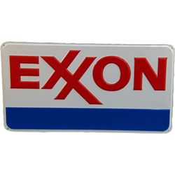 Lot of 2 - Automotive Related Embossed Tin Signs:
