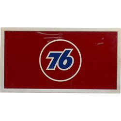 Union 76 Ball Symbol Embossed Tin Sign