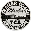 Image 1 : "TCA - Trailer Coach Association Member" Round Porcel