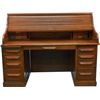Image 1 : Cutler Oak Roll Top Desk