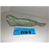 Image 1 : Inuit soapstone carving seal, signed by artist