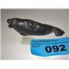Image 1 : Inuit soapstone carving seal, signed by artist