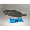 Image 1 : Inuit soapstone carving seal, signed by artist
