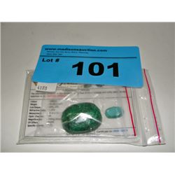 Green 94carat natural emerald