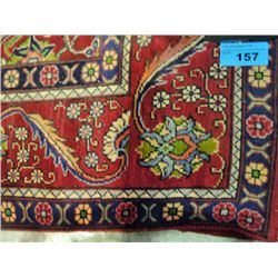 Large hand knotted persian area rug