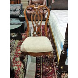 Elegant dining room captains chair
