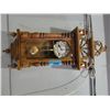 Image 1 : Oak cased wall clock