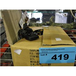 One box of hippo swivel clip adjustable shock cord