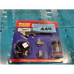 One Western rugged air brush kit