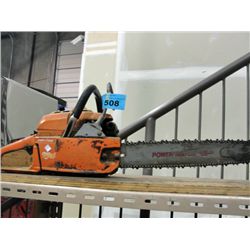 Husqvarna gas chainsaw