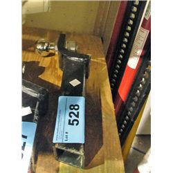 Trailer hitch bar and ball