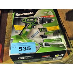Kawasaki 19.2V cordless drill