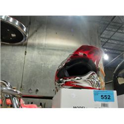 Size extra large star/ red full faced motorcross