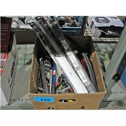 One box of assorted tools hardware and misc
