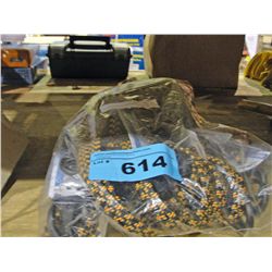 One bag of adjustable shock cord
