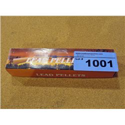 One box of lead air gun pellets