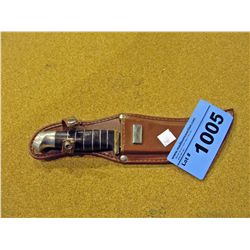 Hunting knife with sheath