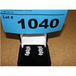 Sterling silver with cubic zirconia ladies