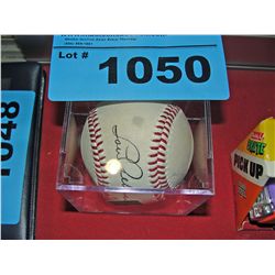 Signed baseball