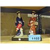 Image 1 : Porcelain 2doll geisha decorative display