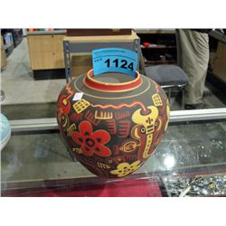 Signed south western art pottery vase